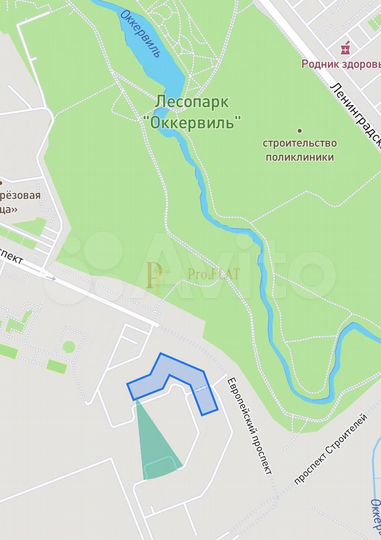 Квартира-студия, 23,9 м², 15/22 эт.