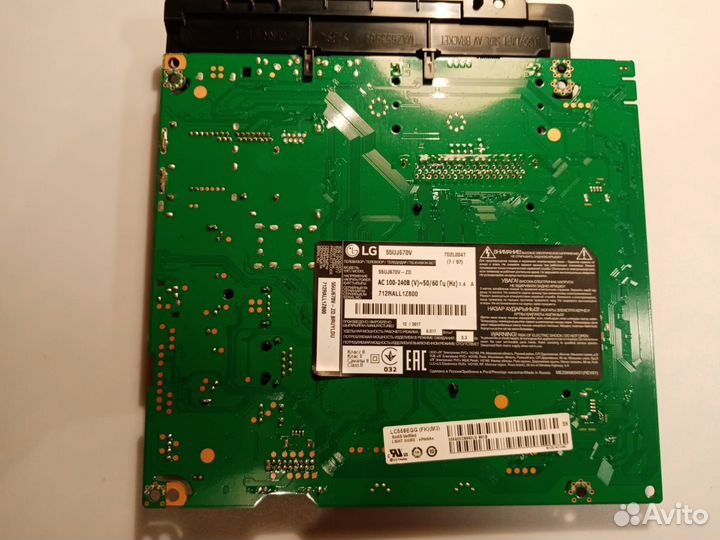 LG 55UJ670V.плата материнская