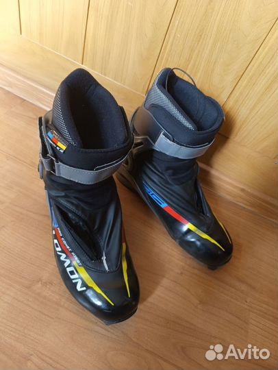 Лыжные ботинки salomon pro combi pilot