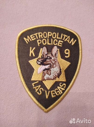 Нашивка шеврон полиции США