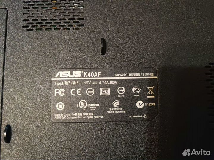 Ноутбук asus