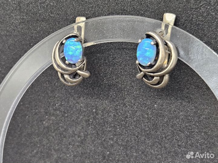 Серебряные серьги