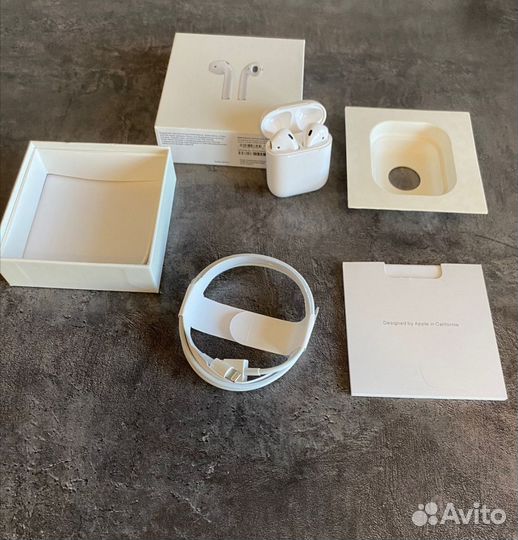 Беспроводные наушники apple airpods 2