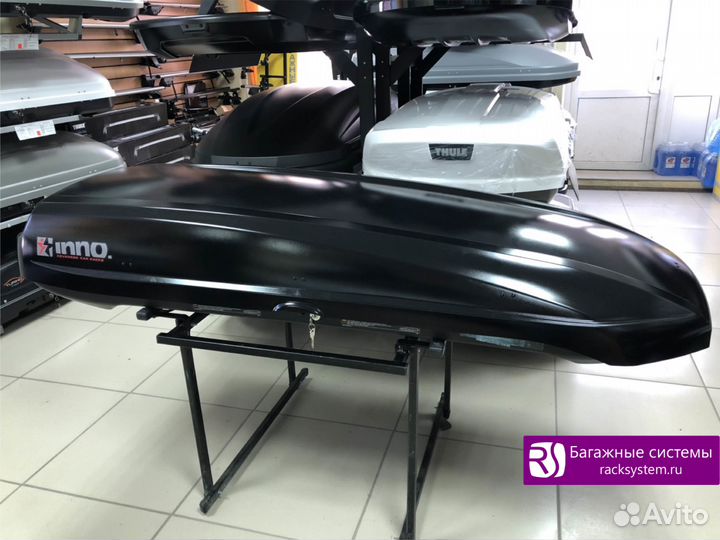 Автобокс inno NEW shadow 16 Черный матовый