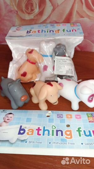 Игрушки для купания