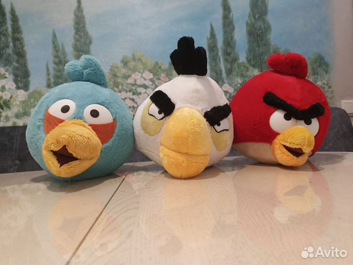 Мягкие игрушки Angry Birds