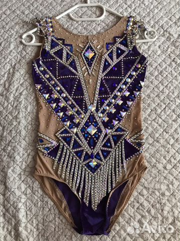 Купальник для художественной гимнастики рост 150