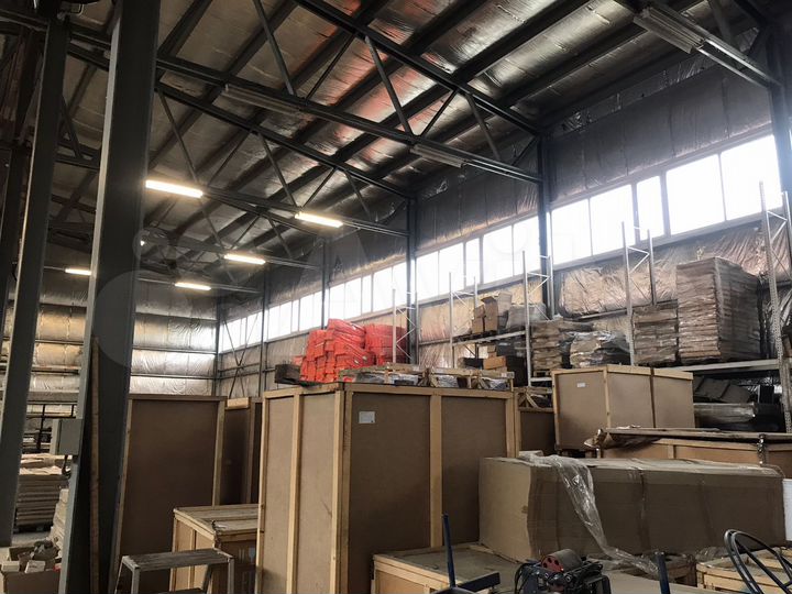 Склад/произ-во 1150 метров, кран балка