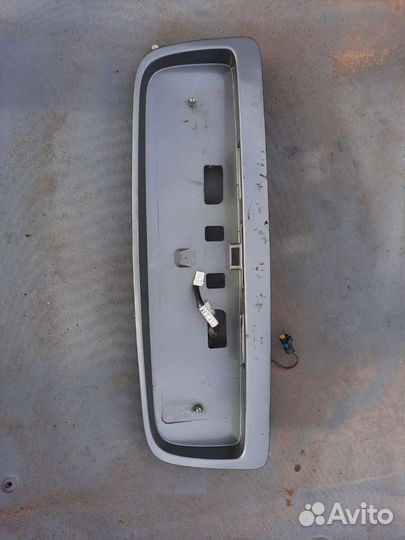 Накладка номерного знака nissan primera p12