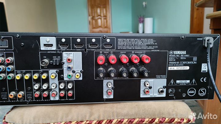 Ресивер yamaha RX-V467