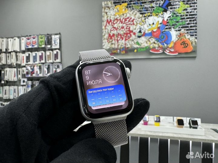 Часы Apple Watch Se 40mm (акб 97) Оригинал Silver