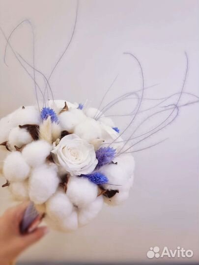 Долгий букет невесты