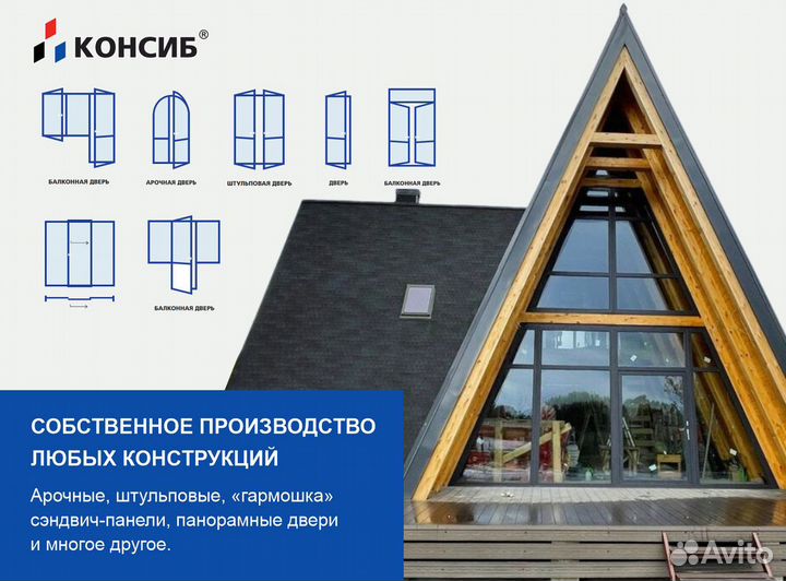 Пластиковые двери под заказ