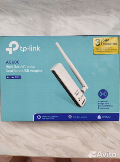 Сетевой адаптер wifi usb двух диапазоный