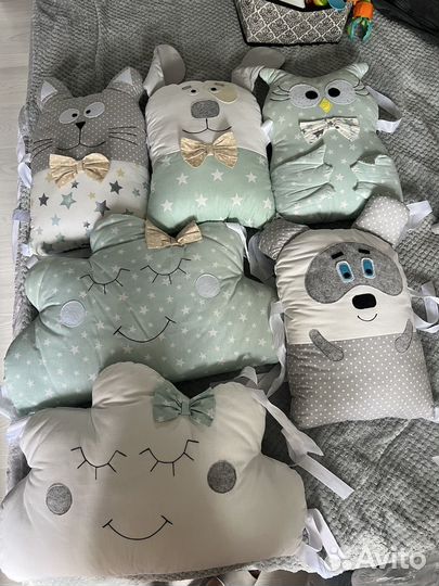 Борты в кроватку