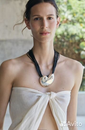 Колье ракушка Zara 2024