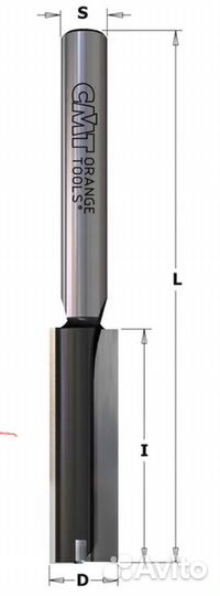 Фреза концевая CMT пазовая