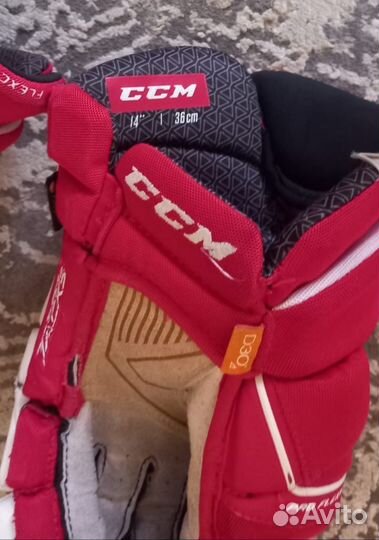 Хоккейные краги CCM Super Tacks As1, размер 14