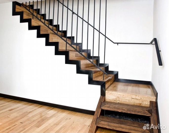 Лестница металл изготовление