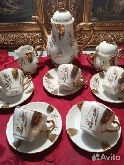 Сервиз кофейный винтаж