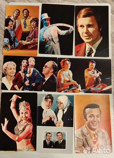 Открытки СССР Советская Эстрада 1975г