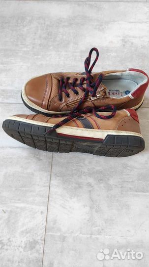 Кожаные ботинки(кеды) Lasocki 34р
