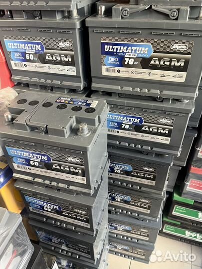 Аккумулятор ultimatum 60 ah AGM