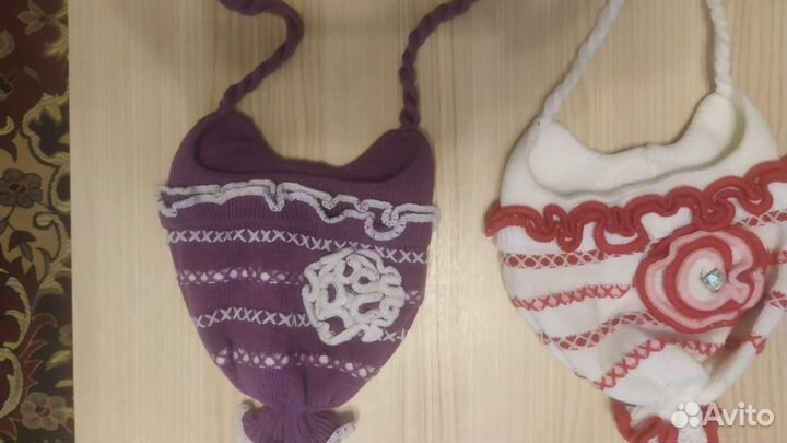 Детские шапочки для девочки новые