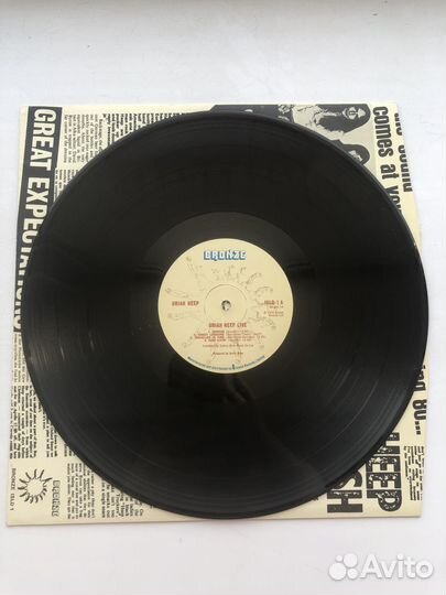 2LP Uriah Heep - Uriah Heep Live/ Rock 1973 Orig