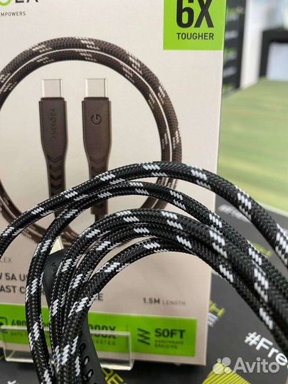 Кабель EnergEA 480 Mbps 1,5m Type-C/Type-C