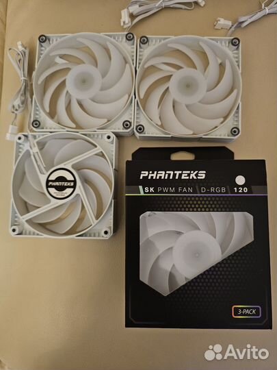 Вентилятор Phanteks белые A-RGB