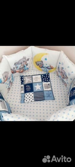 Бортики в детскую кроватку