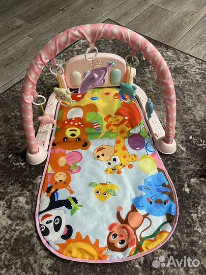 Развивающий коврик с пианино