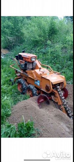 Услуги траншеекопателя