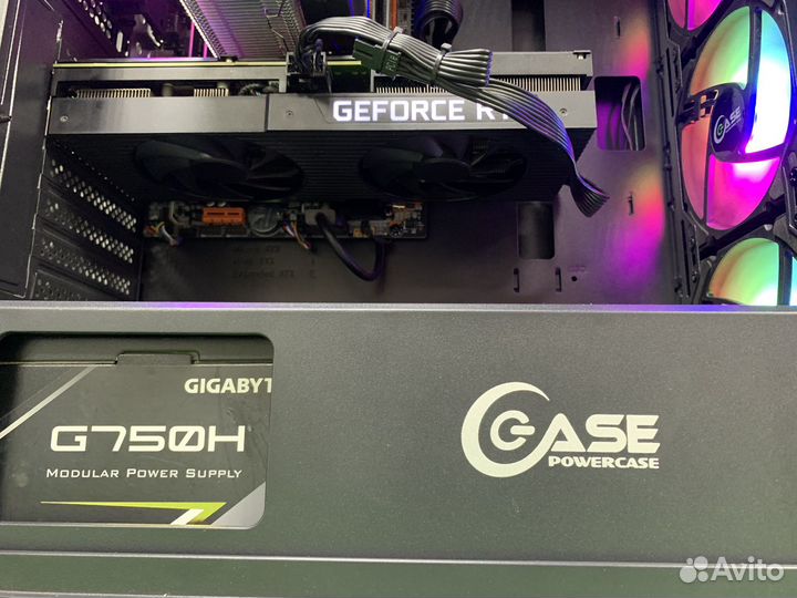 Игровой пк Xeon E5/32GB/RTX3070/M2+HDD