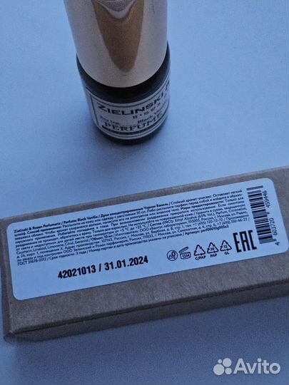 Парфюм zielinski & rozen black vanilla (оригинал)