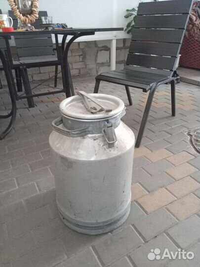 Фляга алюминиевая бу 40л