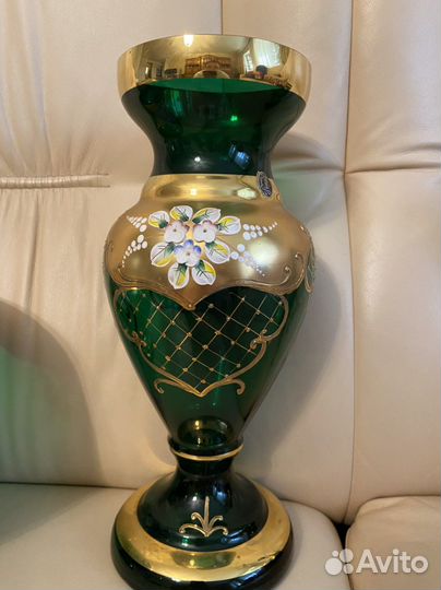 Фруктовница, ваза богемия лепка Чехия