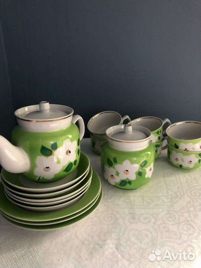 Сервиз Богдановичи бу, подсвечник кобальт