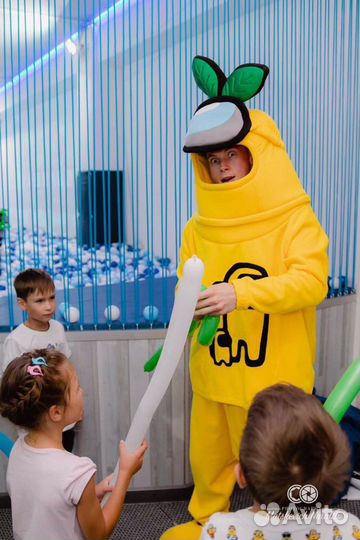 Детские праздники Хабаровск. Аниматоры, Соник