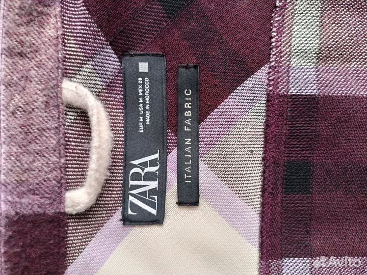 Куртка рубашка Zara M
