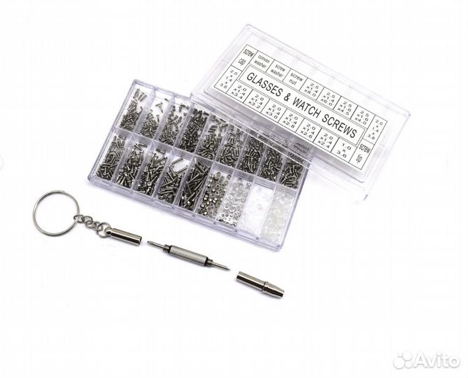 Набор винтов для очков, часов, фото, сотовых #1-2