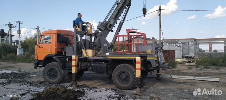 Установка столбов, подключение счетчиков, сип