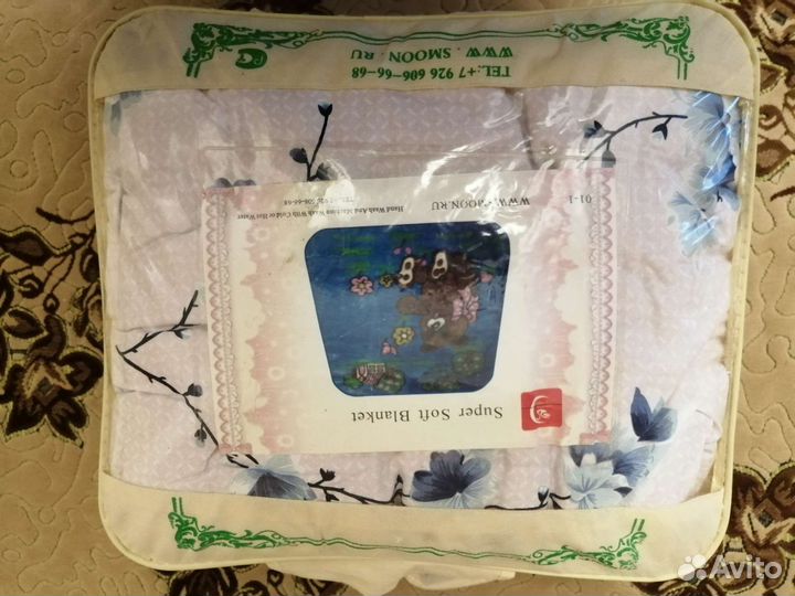 Детское одеяло в кроватку