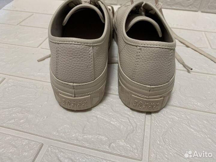 Tommy hilfiger слипоны женские 39 натуральная кожа