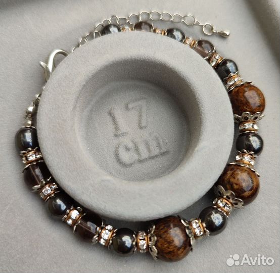 Бронзит браслет