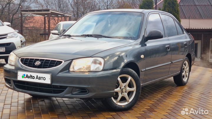 Hyundai Accent 1.5 МТ, 2008, 198 000 км