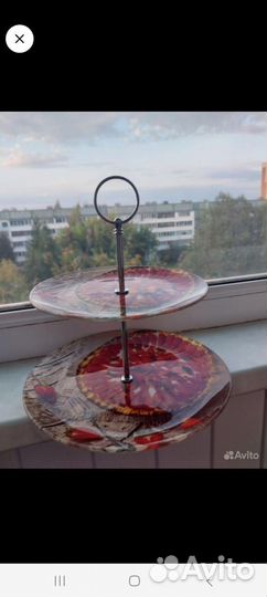 Конфетница этажерка