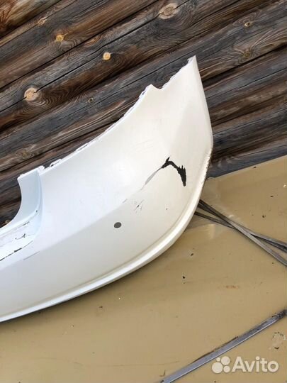 Задний бампер на volkswagen polo седан