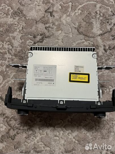 Штатная магнитола на toyota corolla 150